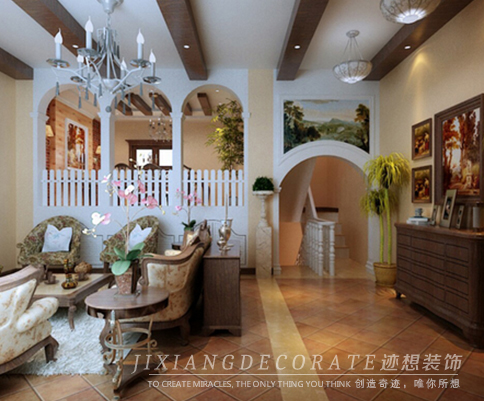 億達玖墅混搭風格裝修