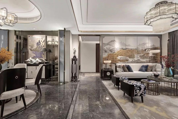 沉穩(wěn)之美 輕奢新中式