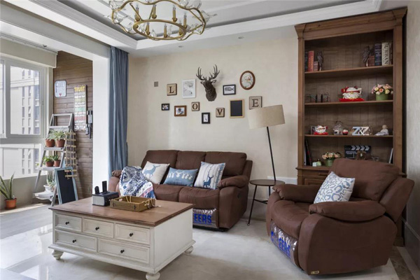 89平的美式風(fēng)小戶型